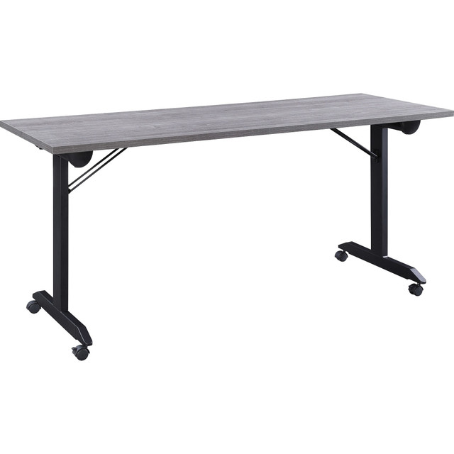 SP RICHARDS LLR60741 Lorell Mobile Folding Training Table, 29-1/2inH x 63inW x 29-1/2inD, Black/Gray SP RICHARDS LLR60741 Lorell Mobile Folding Training Table, 29-1/2inH x 63inW x 29-1/2inD, Black/Gray