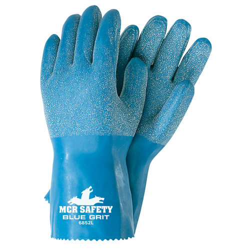 MCR Safety 6852S Blue Grit Rubber Dip 12