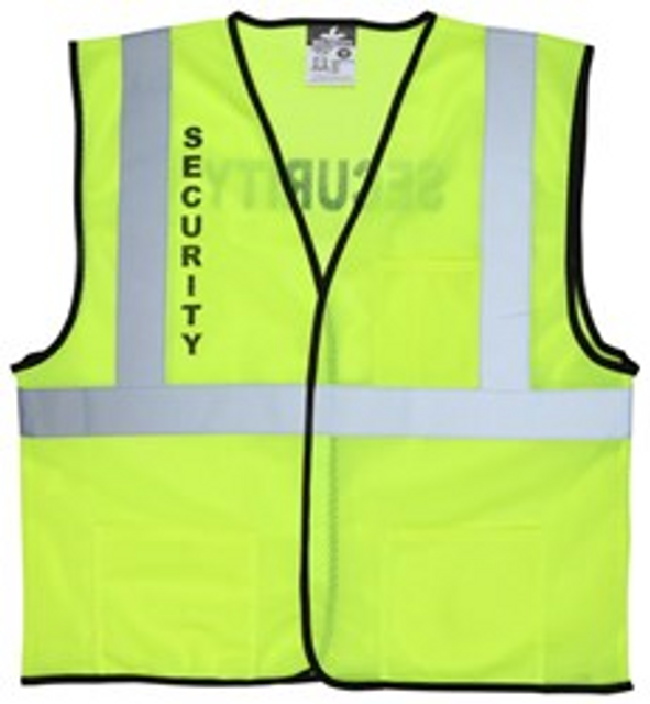 MCR Safety VCL2MLSECM Class 2, Economy, Mesh, Silkscreened Sec