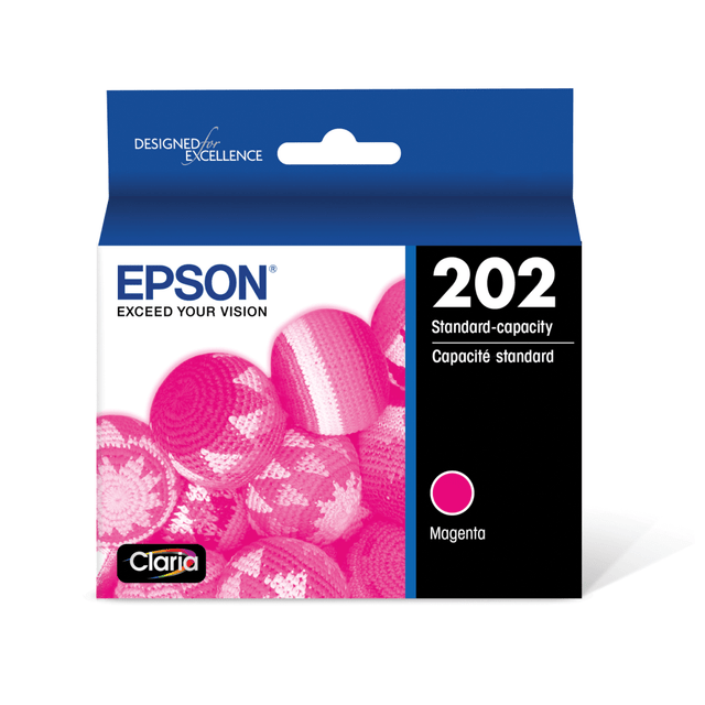 EPSON AMERICA INC. T202320-S Epson 202 Claria Magenta Ink Cartridge, T202320-S