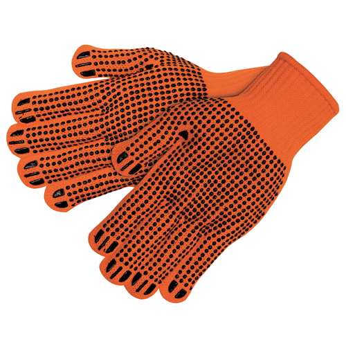 MCR Safety 9663S Heavy Weight 2-Sided Dot, Hi Vis Orange