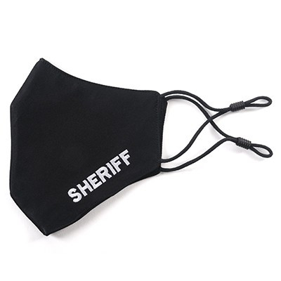Sirchie SFM300BS SHERIFF Reusable Cotton Face Mask