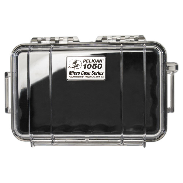 D&B INDUSTRIAL SAFETY SUPPLY PL-1050 Pelican 1050 Micro Case, 7.50in x 5.06in x 3.12in