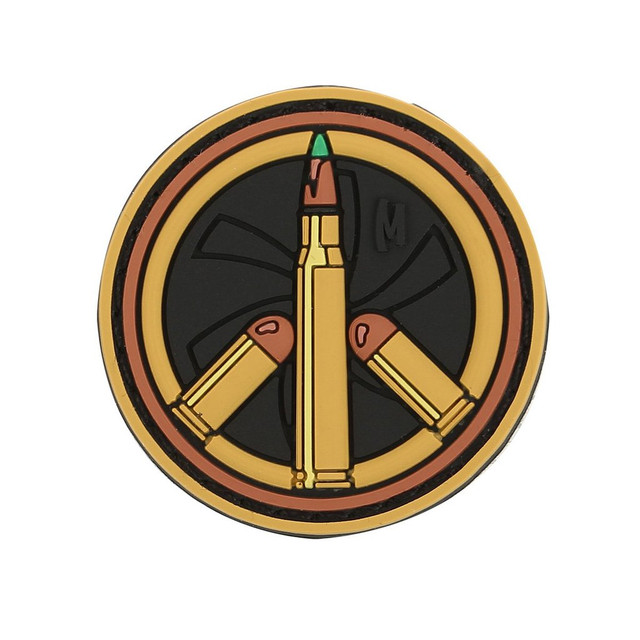 Maxpedition PCBTA Peace Bullet Morale Patch (Arid) Maxpedition PCBTA Peace Bullet Morale Patch (Arid)