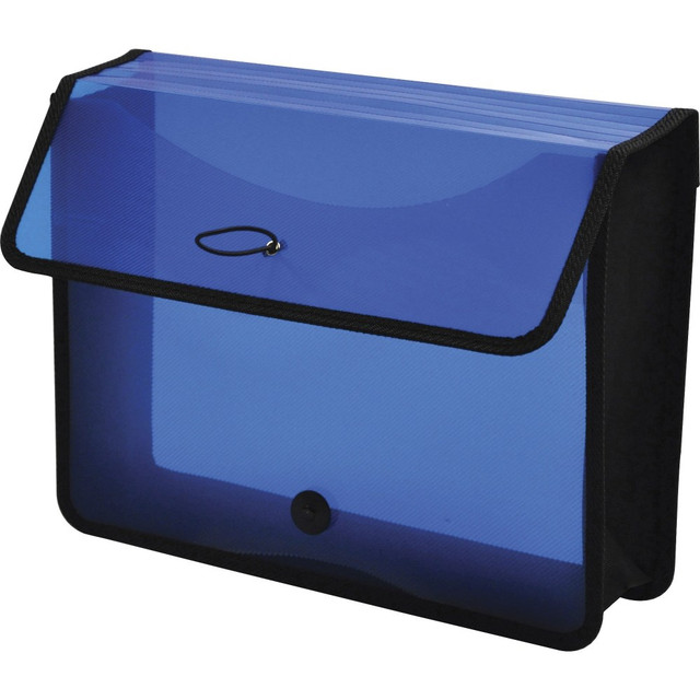 LION OFFICE PRODUCTS INC. 48160BL Lion EXPAND-N-FILE Letter File Wallet - 8 1/2in x 11in - 3in Expansion - Transparent Blue - 1 Each LION OFFICE PRODUCTS INC. 48160BL Lion EXPAND-N-FILE Letter File Wallet - 8 1/2in x 11in - 3in Expansion - Transparent Blue - 1 Each