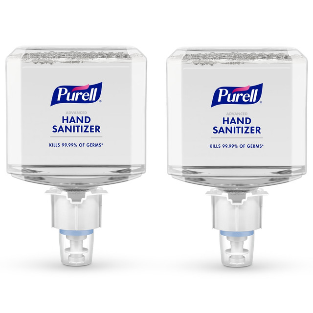 GOJO INDUSTRIES INC 5053-02CA PURELL Advanced Hand Sanitizer Foam ES4 Refill, 1200mL, Pack of 2