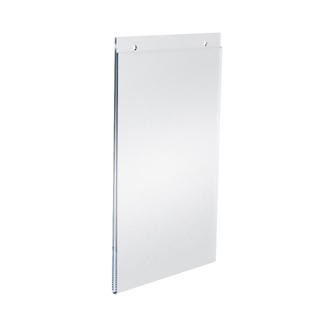 AZAR DISPLAYS 162716 U-Frame Wall-Mount Acrylic Sign Holders, 11inH x 7inW x 1/4inD, Clear, Pack Of 10 Holders AZAR DISPLAYS 162716 U-Frame Wall-Mount Acrylic Sign Holders, 11inH x 7inW x 1/4inD, Clear, Pack Of 10 Holders
