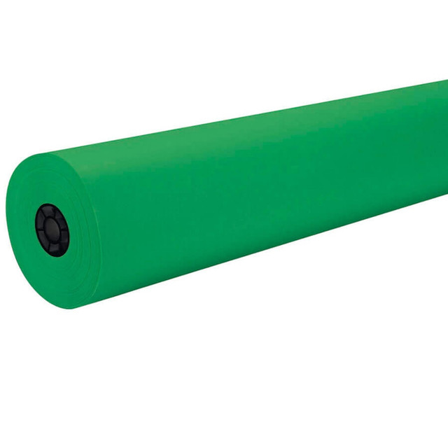 PACON CORPORATION PAC100592 Pacon Tru-Ray Art Paper Roll, 36in x 500ft, Festive Green