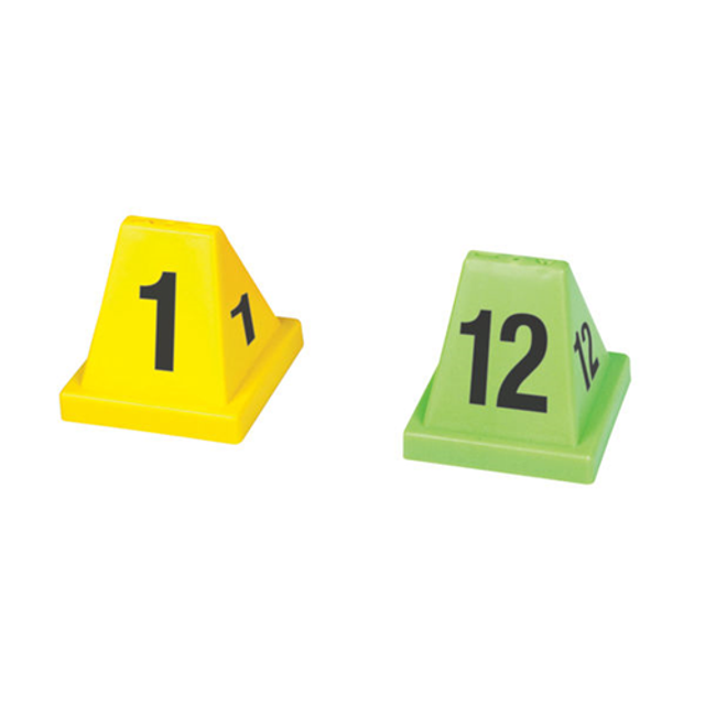 EVI-PAQ 1159607 Lettered Versa-Cones A-Z, Yellow EVI-PAQ 1159607 Lettered Versa-Cones A-Z, Yellow