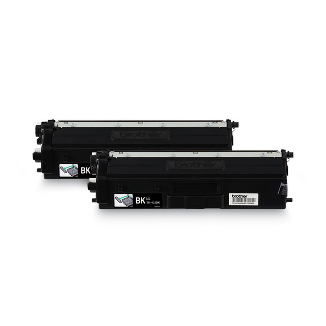 BROTHER INTL. CORP. TN4332PK TN4332PK High-Yield Toner, 4,500 Page-Yield, Black, 2/Pack