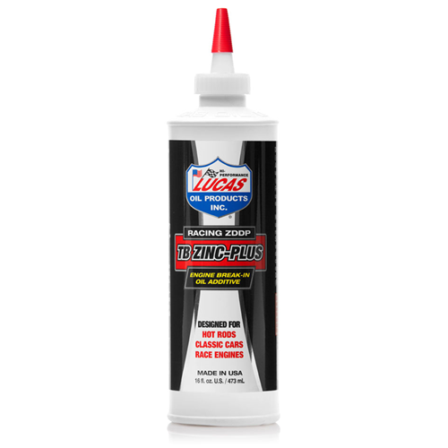 Lucas Oil 10063-12 Engine Break-in Oil Additive - TB Zinc Plus