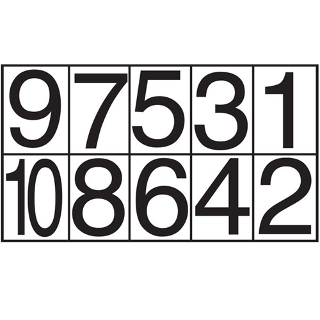 Lightning Powder 1005965 Adhesive Photo Numbers Booklet Lightning Powder 1005965 Adhesive Photo Numbers Booklet