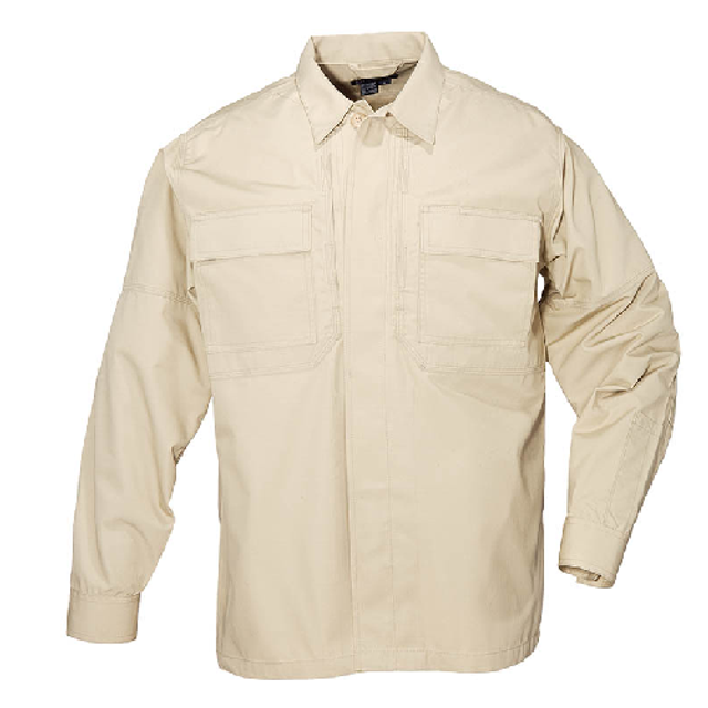 5.11 Tactical 72002ABR-162-3XL-R Ripstop Tdu L/S Shirt