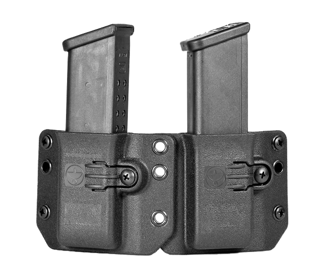 Raven Concealment DMCBKT Copia Pistol - Standard Profile (Double Magazine Carrier) Raven Concealment DMCBKT Copia Pistol - Standard Profile (Double Magazine Carrier)