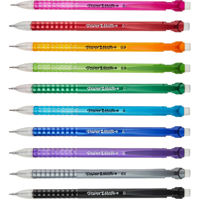 SANFORD LP 2096304 Paper Mate Write Bros. Strong Mechanical Pencils, #2 Lead, Bold Point, 0.9 mm, Pack Of 12