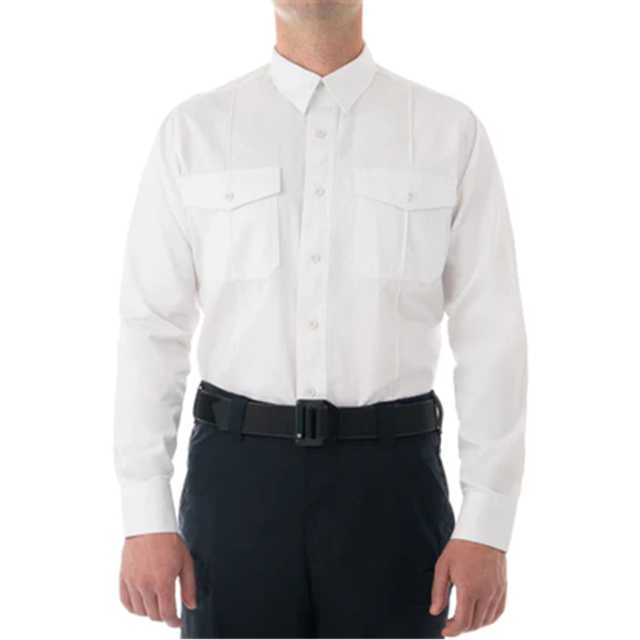 First Tactical 111009-010-S-R M CTN Station L/S Shirt