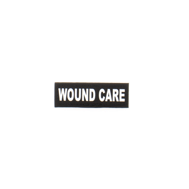 Eleven 10 E10-7003-WOUNDCARE-BLK/GLO 1x3 Med Name Tape Patch Eleven 10 E10-7003-WOUNDCARE-BLK/GLO 1x3 Med Name Tape Patch