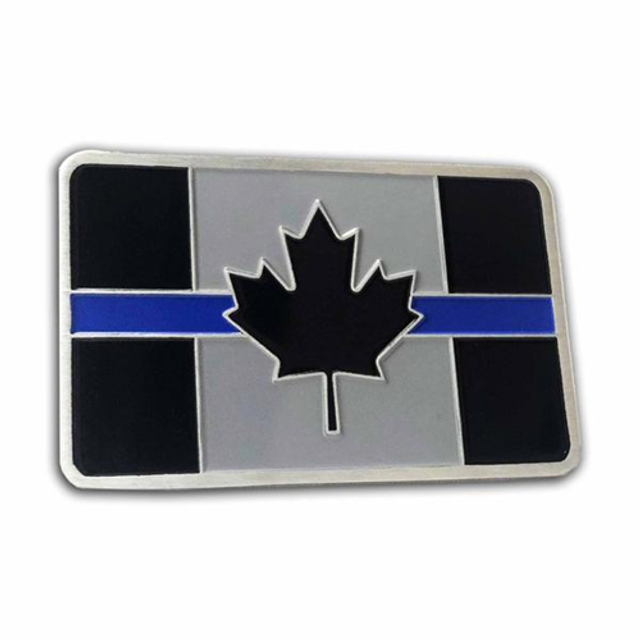 Thin Blue Line EMBLEM-TBL-CANADA Vehicle Emblem - Thin Blue Line Canada Thin Blue Line EMBLEM-TBL-CANADA Vehicle Emblem - Thin Blue Line Canada