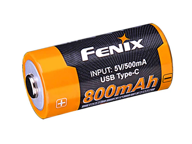 Fenix ARB-L16-800UP 16340 Rechargeable Battery w/ Protection Circuit Fenix ARB-L16-800UP 16340 Rechargeable Battery w/ Protection Circuit