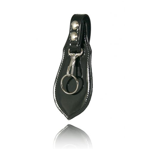 Boston Leather 5446-3-GLD Deluxe Key Holder With Protective Flap