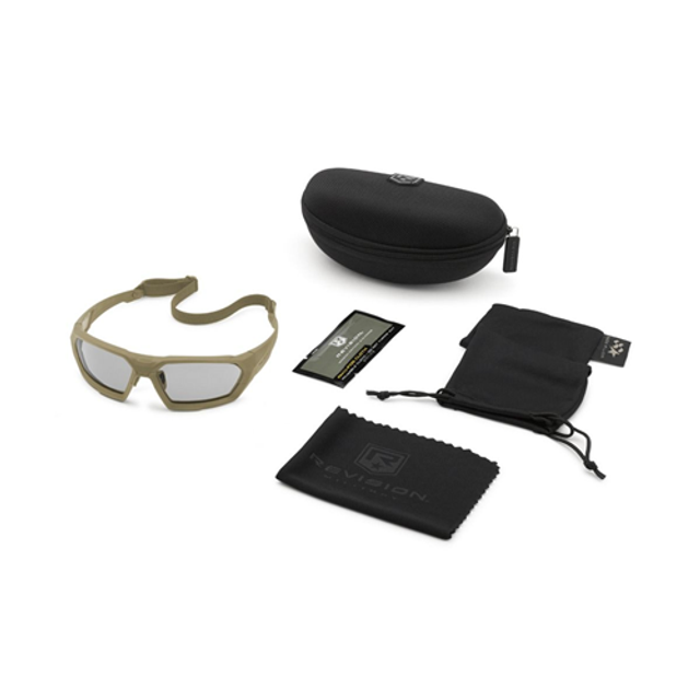 Revision Military 4-0750-0004 Shadowstrike Ballistic Sunglasses Basic Kit