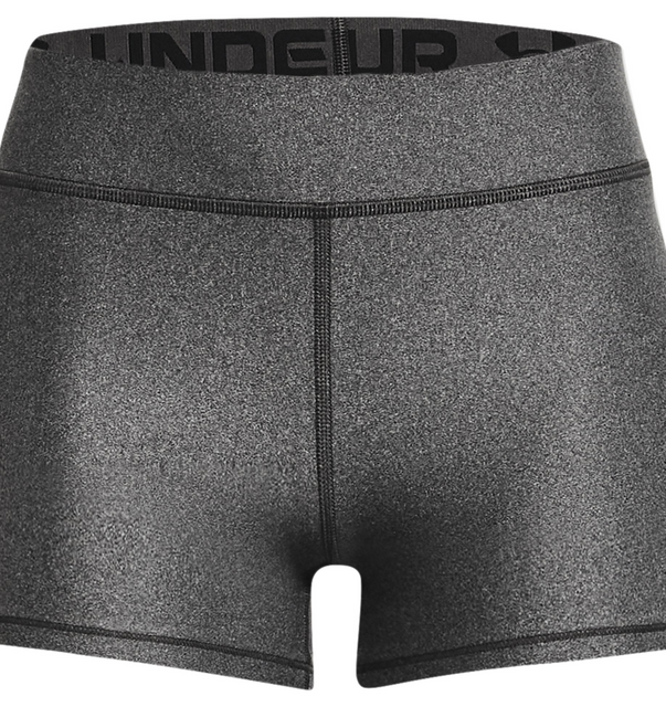 Under Armour 1360925019XL Women's HeatGear Mid-Rise Shorty