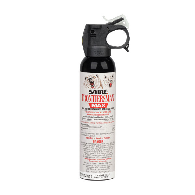 Sabre FBADX-06 Frontiersman MAX Bear & Mountain Lion Spray Sabre FBADX-06 Frontiersman MAX Bear & Mountain Lion Spray