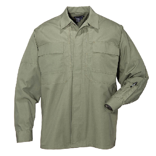 5.11 Tactical 72002ABR-190-M-R Ripstop Tdu L/S Shirt