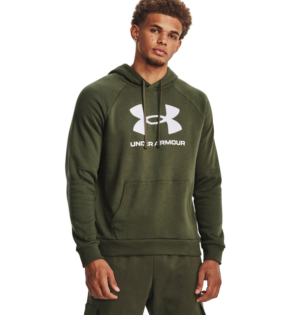 Under Armour 1379758390LG Men's UA Rival Fleece Logo Hoodie