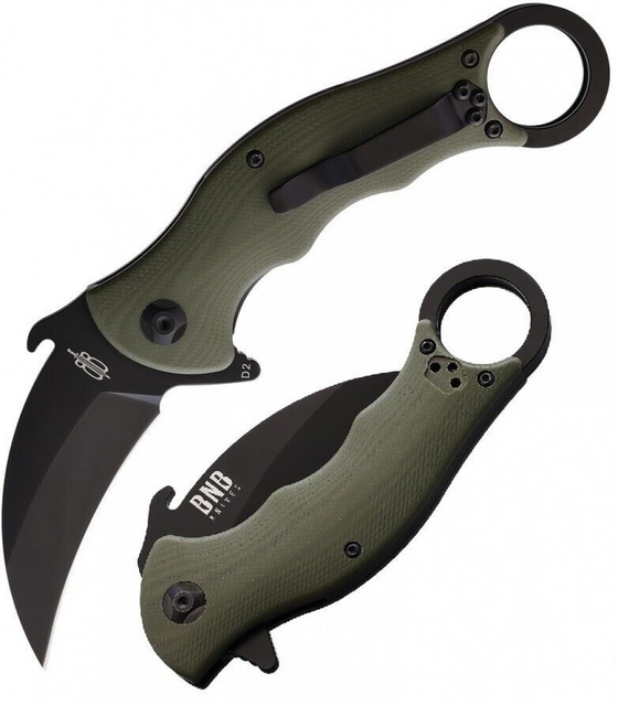 BNB Knives BNB1221KFG Tactical Karambit Folder