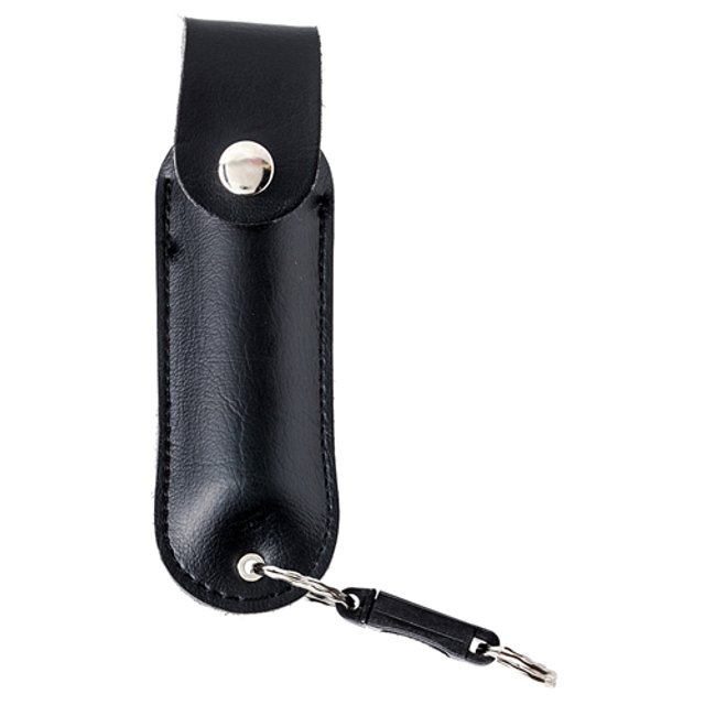 Smith & Wesson SWP-1253 3/4oz Pepper Spray w/ Leather Holster & Quick Release Clip