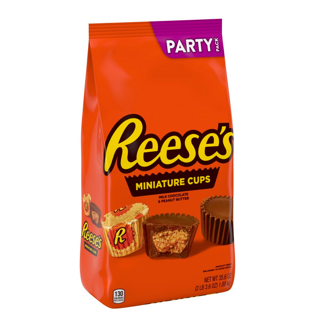 HERSHEY 44709 Reeses Miniature Peanut Butter Cups 35.6-Oz-Bag HERSHEY 44709 Reeses Miniature Peanut Butter Cups 35.6-Oz-Bag