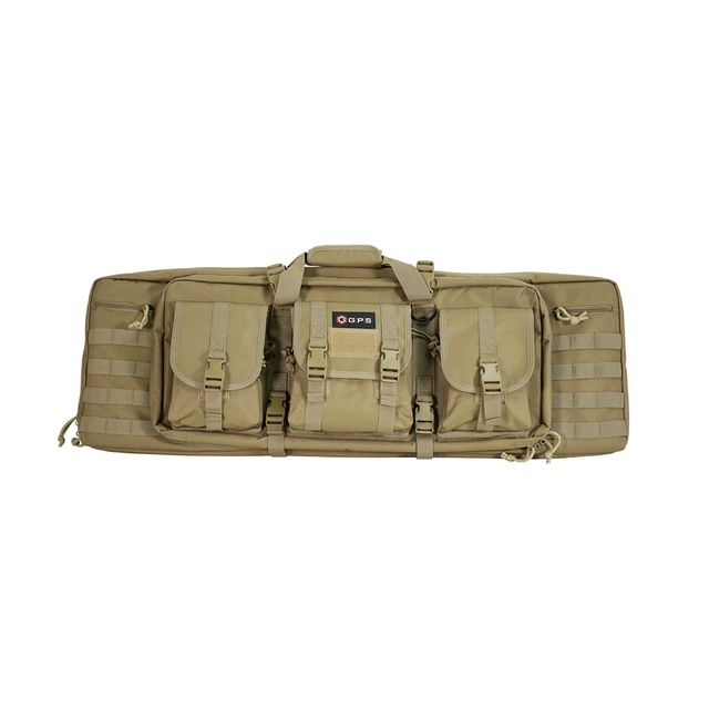 GPS GPS-DRC36-FDE Double Rifle Case