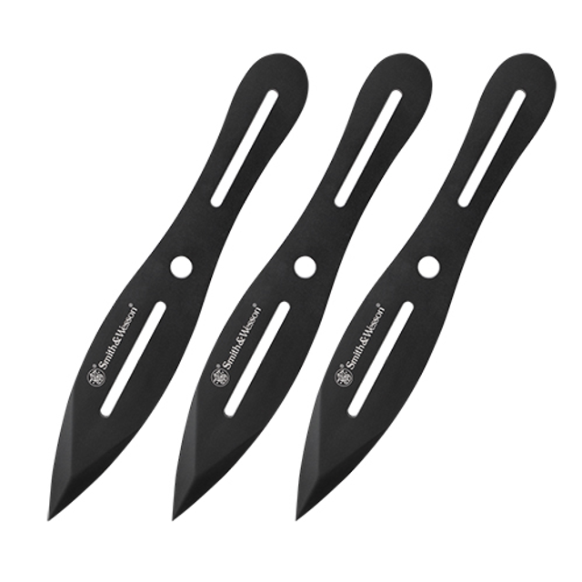 Smith & Wesson SWTK8BCP Bullseye Throwing Knives Smith & Wesson SWTK8BCP Bullseye Throwing Knives