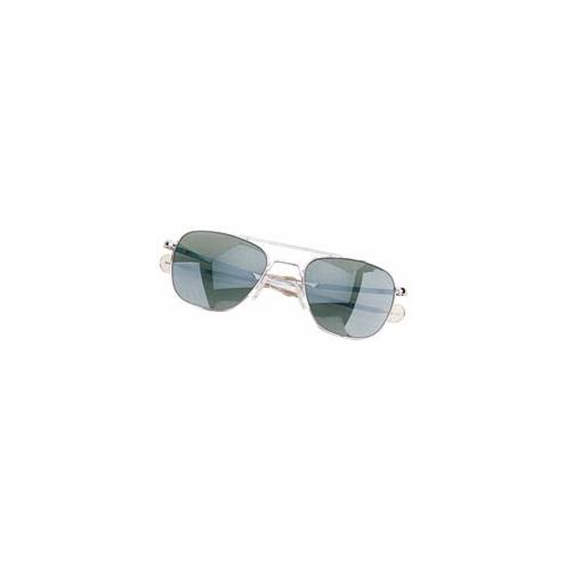 Humvee HMV-57B-SILVR 57MM Pilot Sunglasses