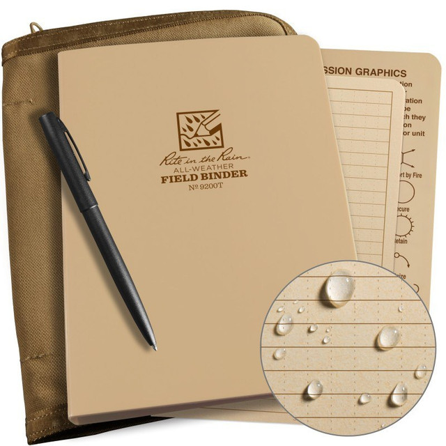 Rite in the Rain 9200T-KIT Tactical Ring Binder Kit Rite in the Rain 9200T-KIT Tactical Ring Binder Kit