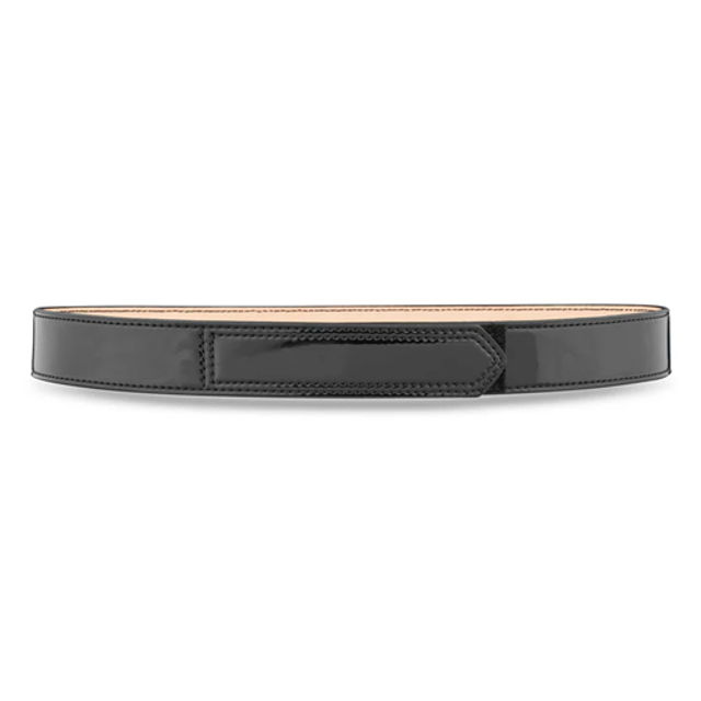 Dutyman 1331-36 1-1/2"" High-Gloss Leather Hook & Loop Tip Garrison Belt