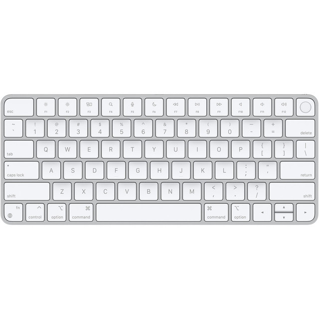 APPLE, INC. MK293LL/A Apple Magic Keyboard with Touch ID - Keyboard - Bluetooth, USB-C - QWERTY - US