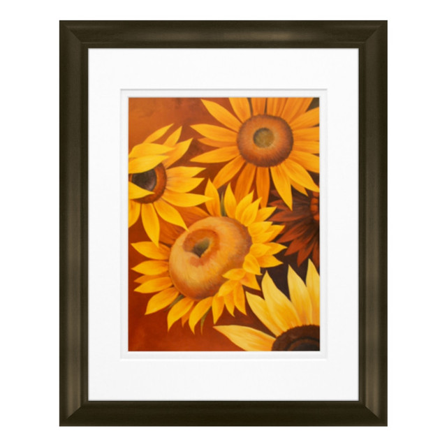 LCO DESTINY LLC 55282 Timeless Frames Floral Marren Wall Artwork, 14in x 11in, Sunflowers