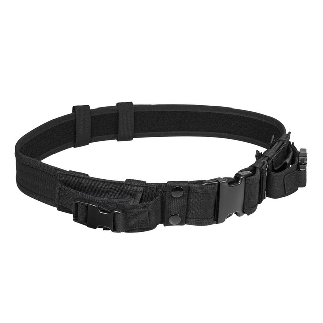 NcSTAR CVBLT2978B Tactical Belt w/Two Pouches