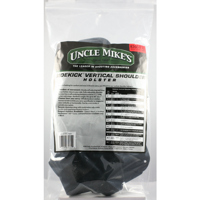 Uncle Mike's 83031 Sidekick Vertical Shoulder Holster