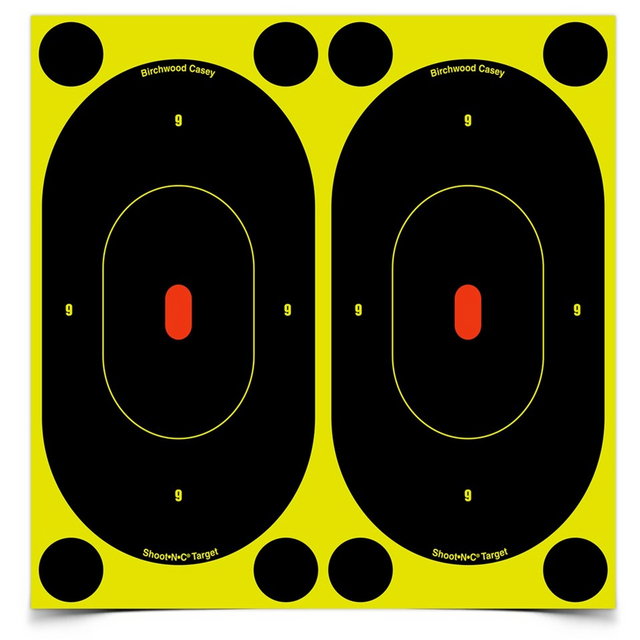 Birchwood Casey BC-34750 Shoot-N-C 7 Inch Silhouette Target