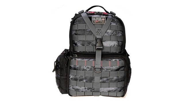 GPS GPS-T1612BPPMB Tactical Range Backpack - Holds 3 Handguns