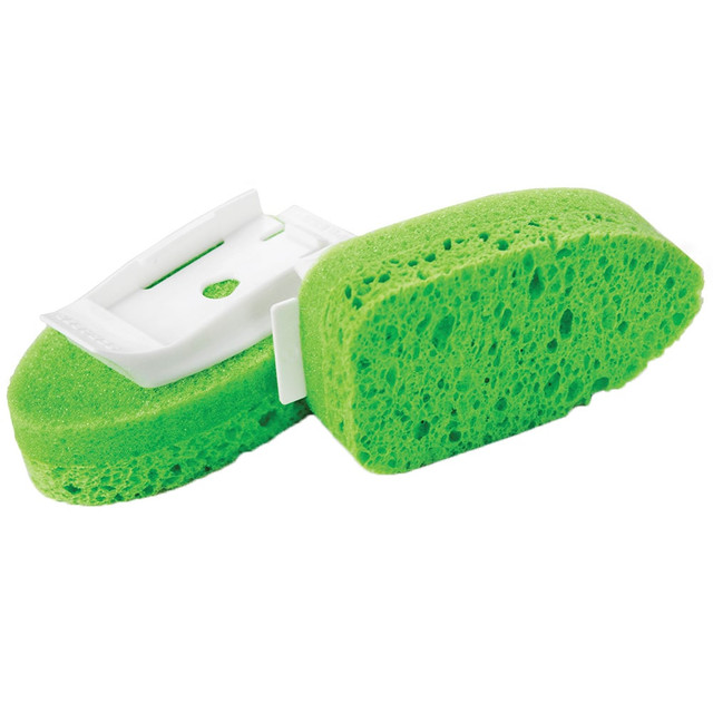 THE LIBMAN COMPANY 1131 Libman Commercial Gentle Touch Foaming Dish Wand Refills, 3-5/8inH x 3-1/8inW, Green, 2 Sponges Per Pack, Set Of 6 Packs THE LIBMAN COMPANY 1131 Libman Commercial Gentle Touch Foaming Dish Wand Refills, 3-5/8inH x 3-1/8inW, Green, 2 Sponges Per Pack, Set Of 6 Packs