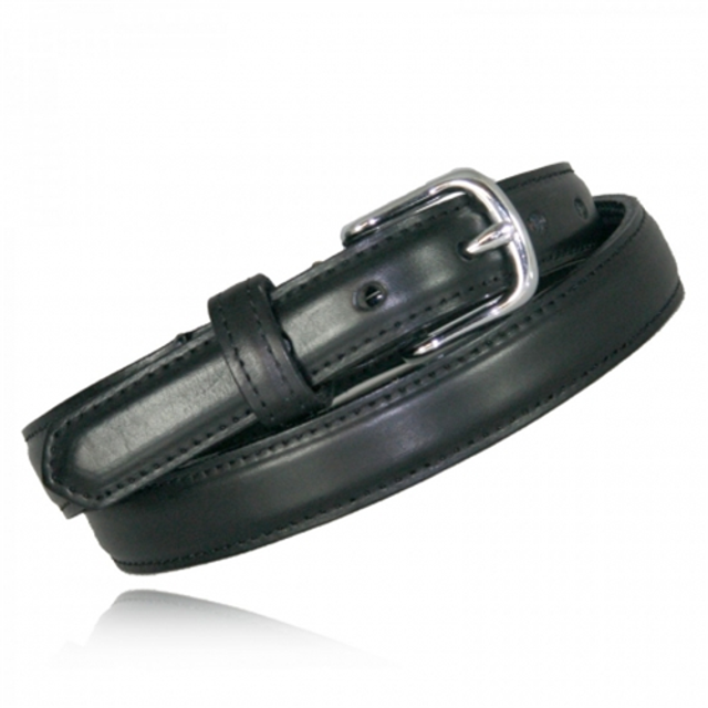 Boston Leather 6410-1-30 1 Feather Edge Dress Belt