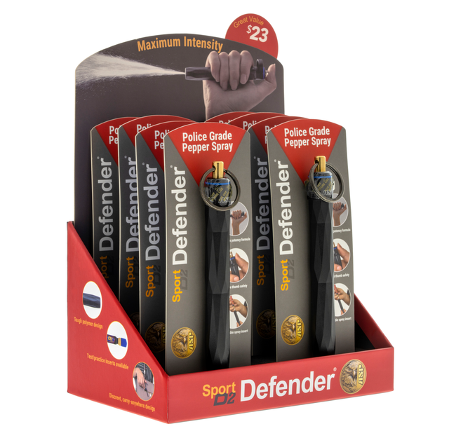 ASP 81935 Sport Defender OC Spray 8 Piece Display