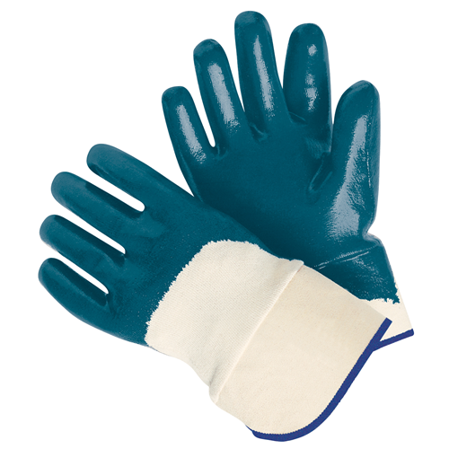 MCR Safety 97960L Dip, NBR, Palm Coated, Safety Cuff