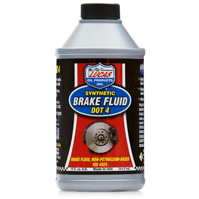 Lucas Oil 10827 Dot 4 Synthetic Brake Fluid - 12 Ounce Lucas Oil 10827 Dot 4 Synthetic Brake Fluid - 12 Ounce