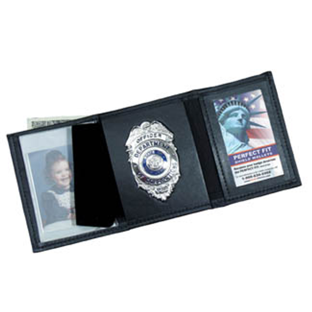 Perfect Fit 101 Trifold Wallet w/ Single ID - 3.50''x4.50'' Perfect Fit 101 Trifold Wallet w/ Single ID - 3.50''x4.50''