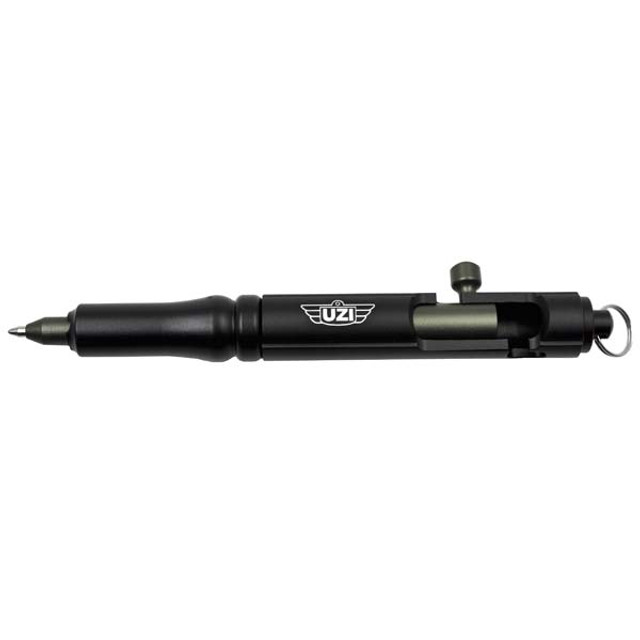 UZI UZI-TACPEN18-BK UZI Tactical Large Bolt Action Pen